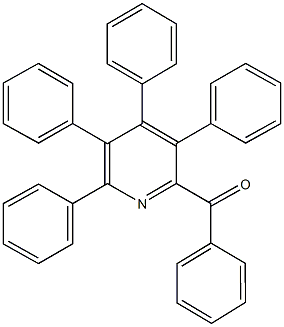 phenyl(3,4,5,6-tetraphenyl-2-pyridinyl)methanone Structure