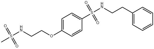 696631-82-0 4-{2-[(methylsulfonyl)amino]ethoxy}-N-(2-phenylethyl)benzenesulfonamide
