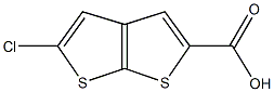 5-chlorothieno[2,3-b]thiophene-2-carboxylic acid Structure