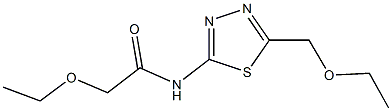 701221-61-6 2-ethoxy-N-[5-(ethoxymethyl)-1,3,4-thiadiazol-2-yl]acetamide