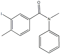 3-iodo-N,4-dimethyl-N-phenylbenzamide Structure
