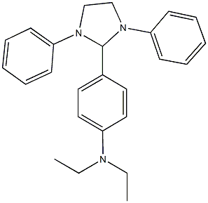 N-[4-(1,3-diphenyl-2-imidazolidinyl)phenyl]-N,N-diethylamine,71727-47-4,结构式