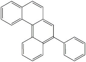 5-フェニルベンゾ[c]フェナントレン 化学構造式