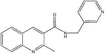 720677-30-5 2-methyl-N-(3-pyridinylmethyl)-3-quinolinecarboxamide