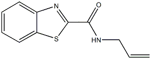 N-allyl-1,3-benzothiazole-2-carboxamide 结构式