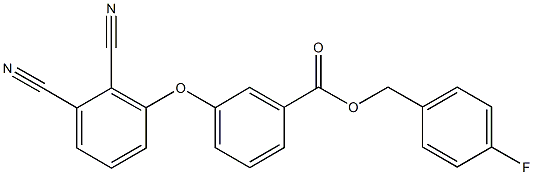 4-fluorobenzyl 3-(2,3-dicyanophenoxy)benzoate
