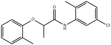 N-(5-chloro-2-methylphenyl)-2-(2-methylphenoxy)propanamide Structure