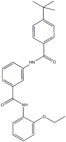 723290-67-3 3-[(4-tert-butylbenzoyl)amino]-N-(2-ethoxyphenyl)benzamide