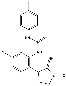 N-[5-chloro-2-(4-imino-5-oxotetrahydro-3-furanyl)phenyl]-N