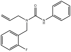 N-allyl-N-(2-fluorobenzyl)-N'-phenylurea|