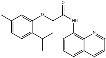 2-(2-isopropyl-5-methylphenoxy)-N-(8-quinolinyl)acetamide|
