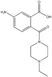 724455-73-6 5-amino-2-[(4-ethyl-1-piperazinyl)carbonyl]benzoic acid