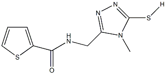724740-66-3 N-[(4-methyl-5-sulfanyl-4H-1,2,4-triazol-3-yl)methyl]-2-thiophenecarboxamide