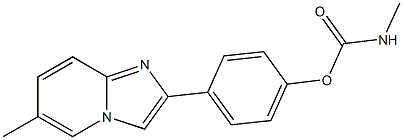 724742-67-0 4-(6-methylimidazo[1,2-a]pyridin-2-yl)phenyl methylcarbamate
