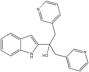 2-(1H-indol-2-yl)-1,3-di(3-pyridinyl)-2-propanol|