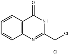 2-(二氯甲基)喹唑啉-4(3H)-酮, 724746-72-9, 结构式