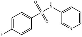 4-fluoro-N-(3-pyridinyl)benzenesulfonamide Structure