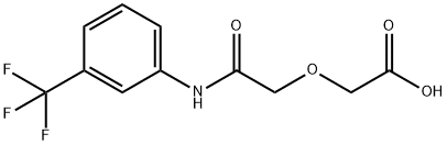 {2-oxo-2-[3-(trifluoromethyl)anilino]ethoxy}acetic acid,736945-12-3,结构式