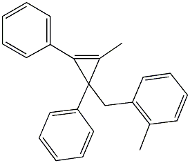 75404-75-0 1-methyl-2-[(2-methyl-1,3-diphenyl-2-cyclopropen-1-yl)methyl]benzene