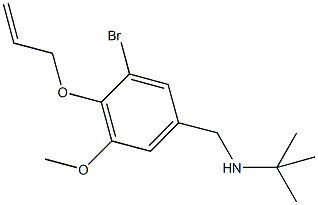 774189-25-2 N-[4-(allyloxy)-3-bromo-5-methoxybenzyl]-N-(tert-butyl)amine