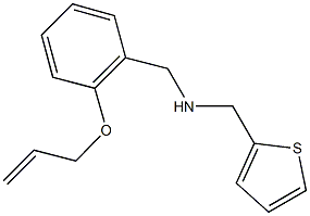 N-[2-(allyloxy)benzyl]-N-(2-thienylmethyl)amine|
