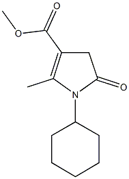 77867-50-6 methyl 1-cyclohexyl-2-methyl-5-oxo-4,5-dihydro-1H-pyrrole-3-carboxylate