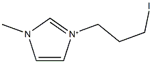 3-(3-iodopropyl)-1-methyl-1H-imidazol-3-ium Struktur