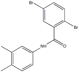 791796-07-1 2,5-dibromo-N-(3,4-dimethylphenyl)benzamide