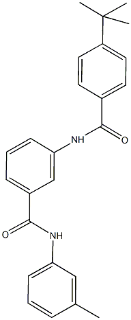 3-[(4-tert-butylbenzoyl)amino]-N-(3-methylphenyl)benzamide|