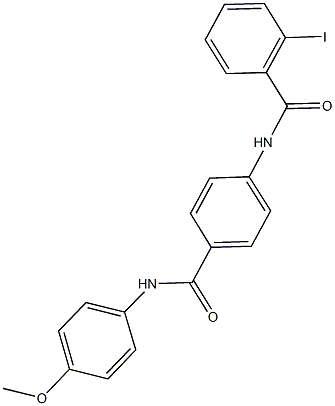 791803-11-7 2-iodo-N-{4-[(4-methoxyanilino)carbonyl]phenyl}benzamide
