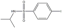 4-iodo-N-isopropylbenzenesulfonamide Structure