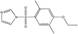 791844-69-4 ethyl 4-(1H-imidazol-1-ylsulfonyl)-2,5-dimethylphenyl ether