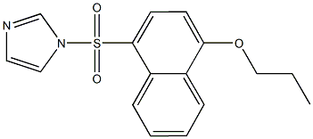 791844-73-0 4-(1H-imidazol-1-ylsulfonyl)-1-naphthyl propyl ether