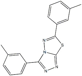 794549-85-2 3,6-bis(3-methylphenyl)[1,2,4]triazolo[3,4-b][1,3,4]thiadiazole