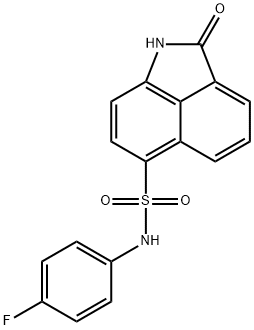 794552-14-0 N-(4-fluorophenyl)-2-oxo-1,2-dihydrobenzo[cd]indole-6-sulfonamide