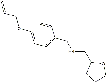 N-[4-(allyloxy)benzyl]-N-(tetrahydro-2-furanylmethyl)amine|