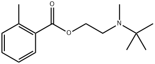 2-[tert-butyl(methyl)amino]ethyl 2-methylbenzoate Struktur