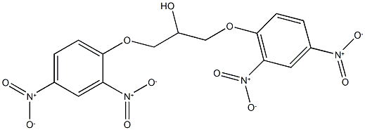 1,3-bis{2,4-bisnitrophenoxy}-2-propanol Structure