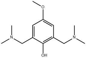 2,6-bis[(dimethylamino)methyl]-4-methoxyphenol Structure