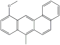 11-methoxy-7-methylbenzo[a]anthracene Structure