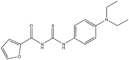 82366-68-5 N-[4-(diethylamino)phenyl]-N'-(2-furoyl)thiourea