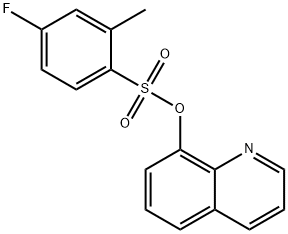 8-quinolinyl 4-fluoro-2-methylbenzenesulfonate|