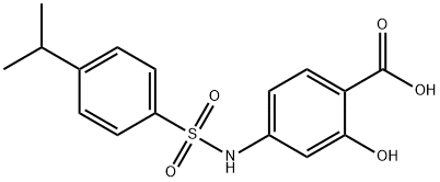 827332-50-3 2-hydroxy-4-{[(4-isopropylphenyl)sulfonyl]amino}benzoic acid