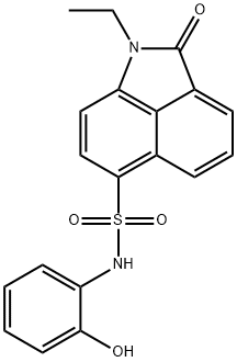 842964-13-0 1-ethyl-N-(2-hydroxyphenyl)-2-oxo-1,2-dihydrobenzo[cd]indole-6-sulfonamide