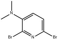 N-(2,6-dibromo-3-pyridinyl)-N,N-dimethylamine Structure