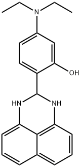 5-(diethylamino)-2-(2,3-dihydro-1H-perimidin-2-yl)phenol 结构式