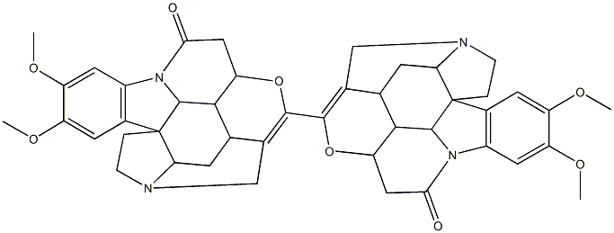 13,13'-bis(4,5-dimethoxy-12-oxa-8,16-diazaheptacyclo[14.5.2.0~1,17~.0~2,7~.0~8,21~.0~11,20~.0~14,19~]tricosa-2,4,6,13-tetraen-9-one)|