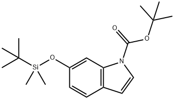 tert-butyl 6-{[tert-butyl(dimethyl)silyl]oxy}-1H-indole-1-carboxylate|