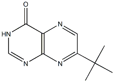 7-tert-butyl-4(3H)-pteridinone Struktur