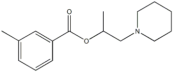 860614-32-0 1-methyl-2-(1-piperidinyl)ethyl 3-methylbenzoate